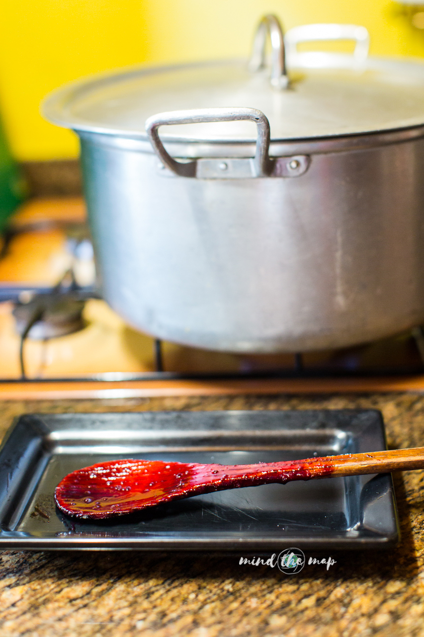 making jam in Madeira
