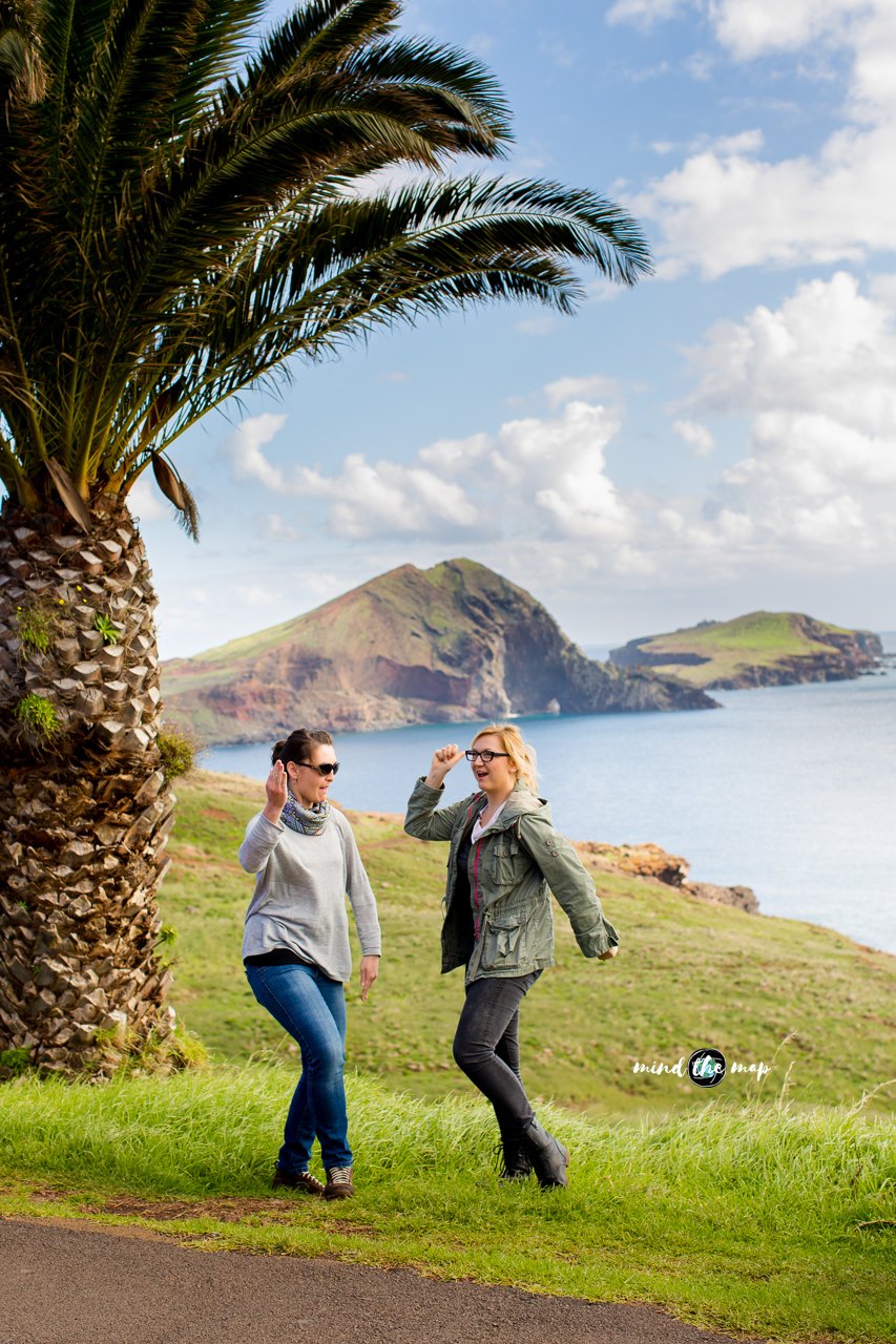 Magda and Dorota in Madeira