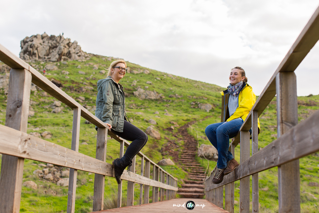 Magda and Dorota in Madeira