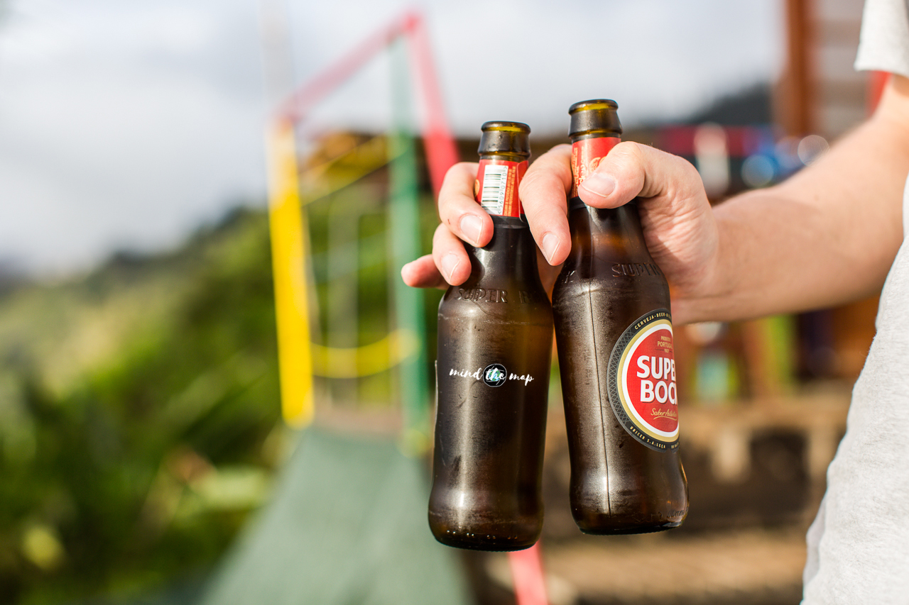 Madeira super bock beer