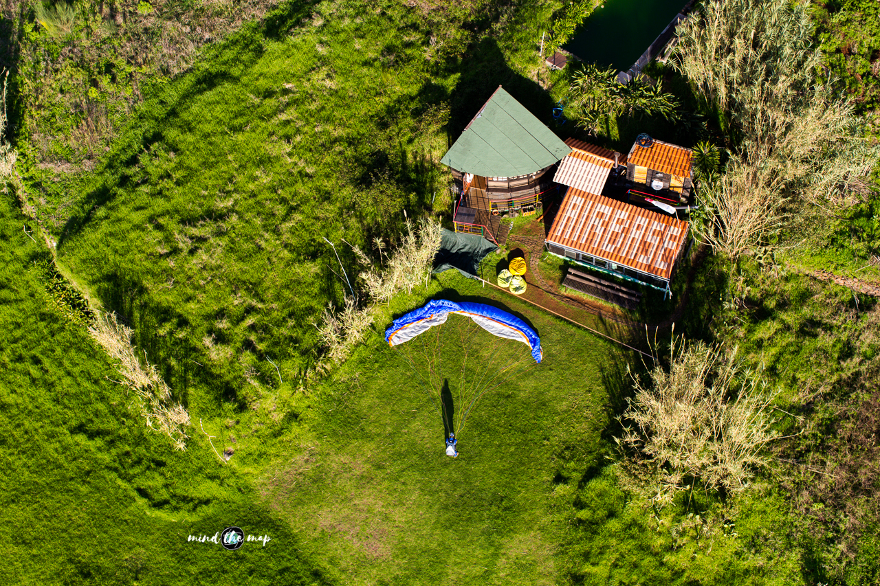 Madeira paragliding take-off