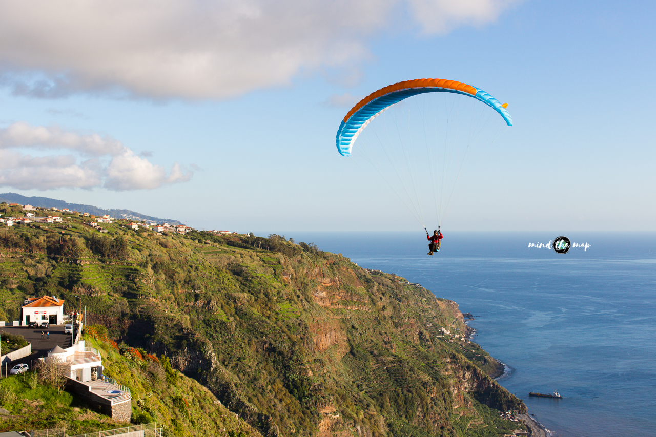 paragliding in Madeira