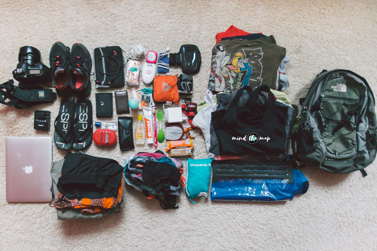 pack light, travel light
