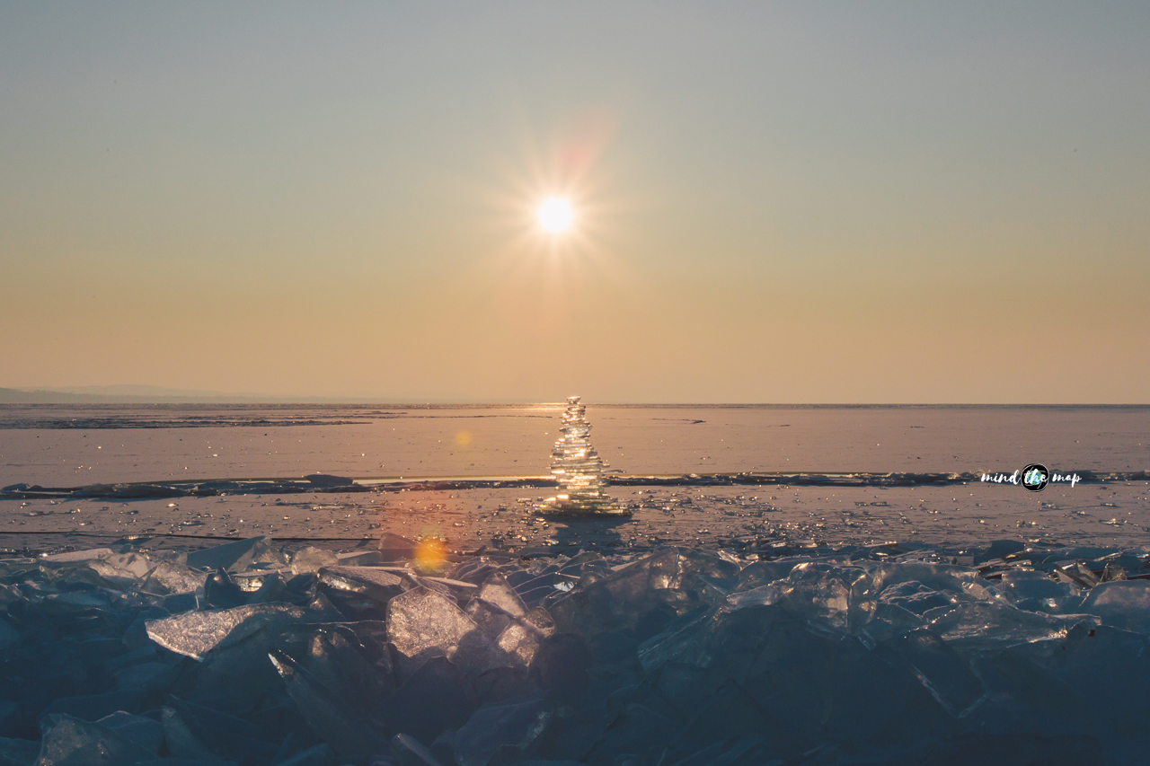 frozen Balaton