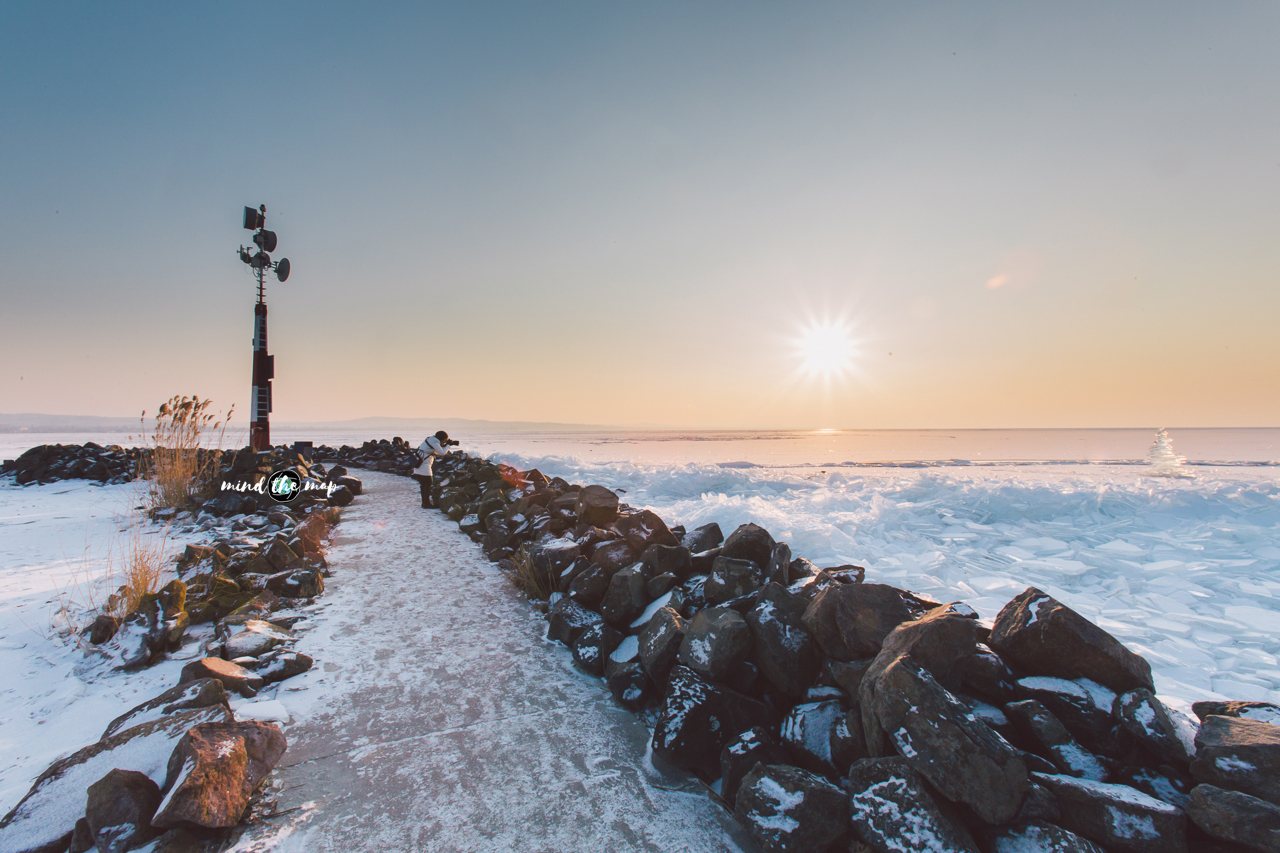 frozen Balaton
