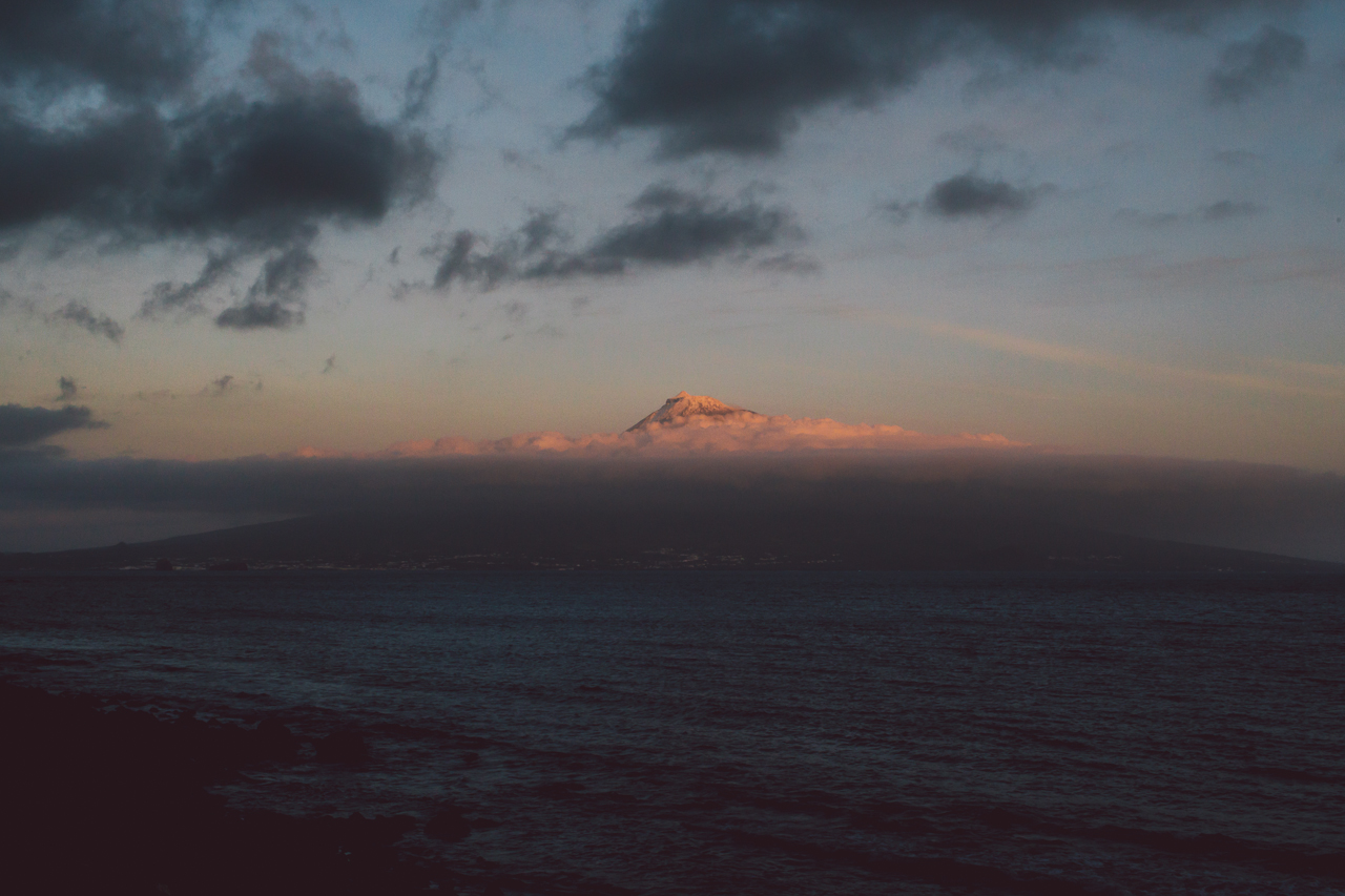 Pico mountain Azores