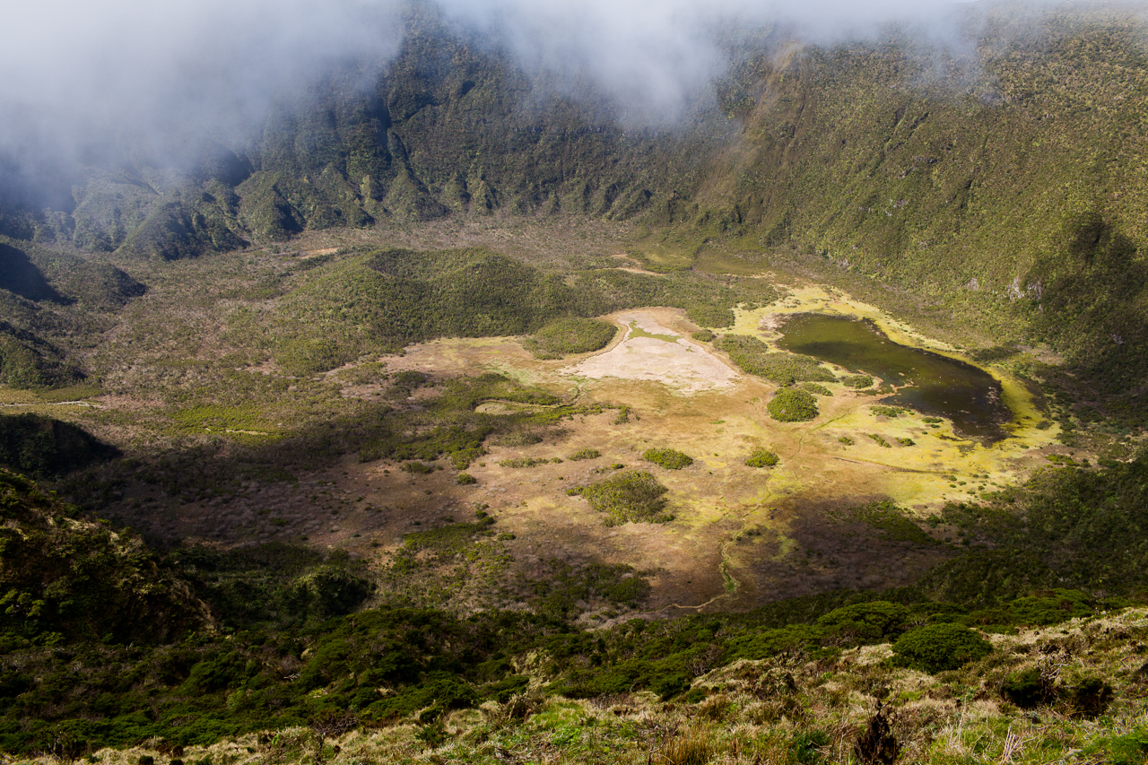 Caldeira caldera Faial Azores