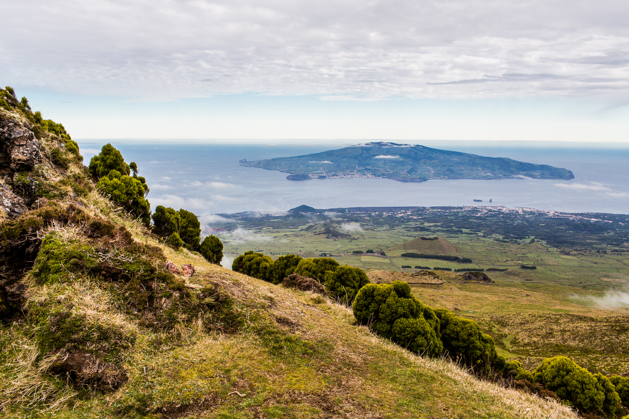 climing Pico mountain Azores