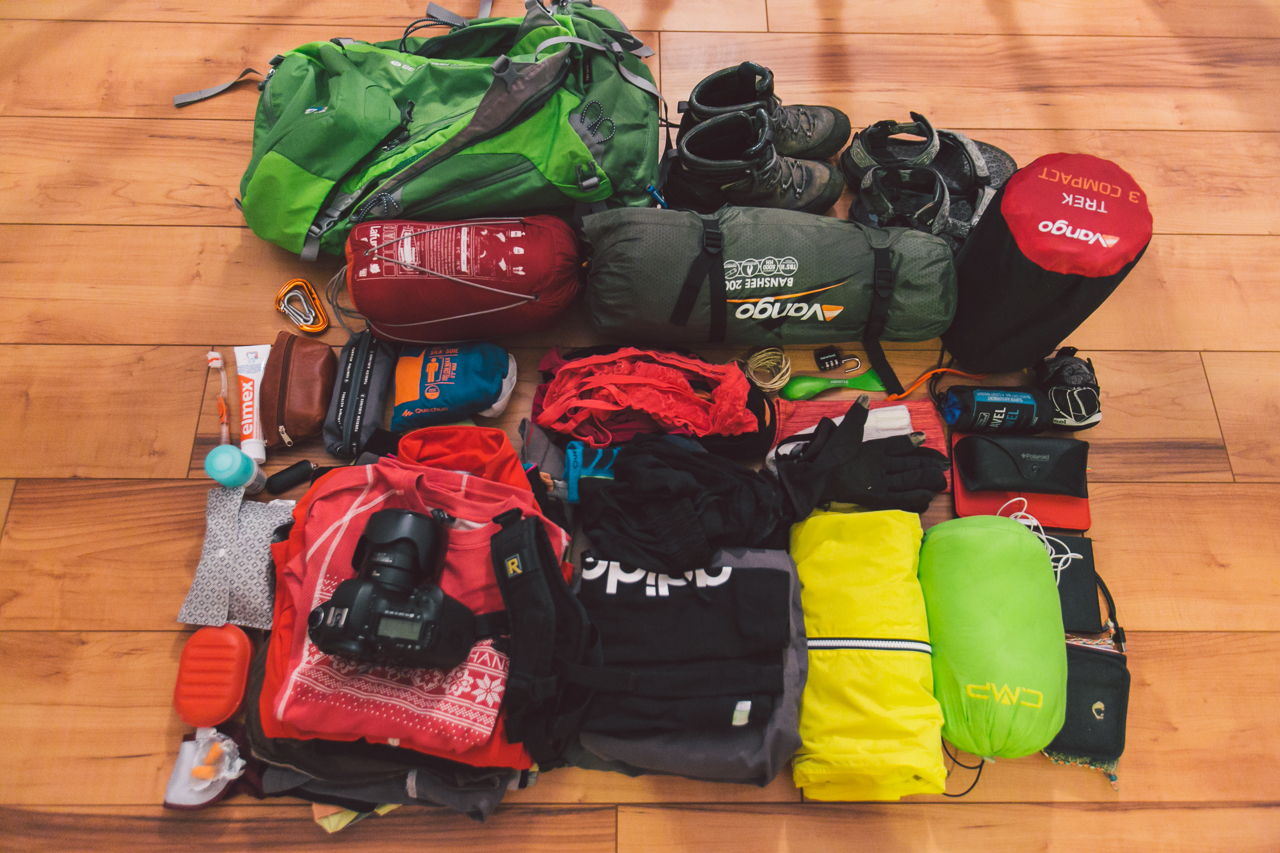 packing list for Lofoten Norway