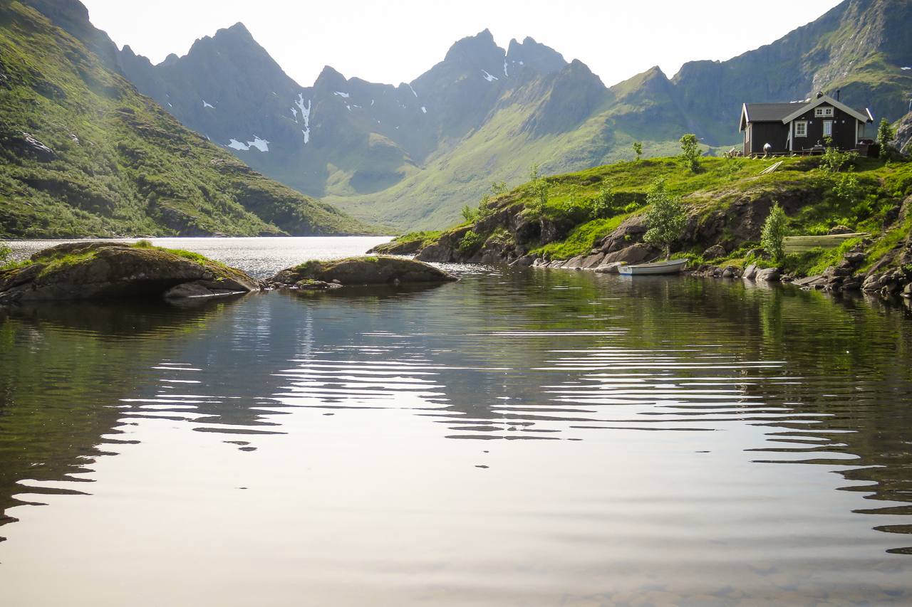 Agvatnet Lofoten Norway