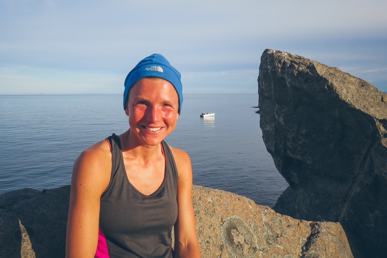 Catherine in Å Lofoten