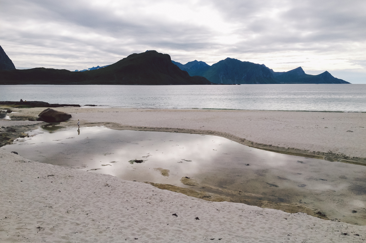 Haukland Lofoten Norway beach