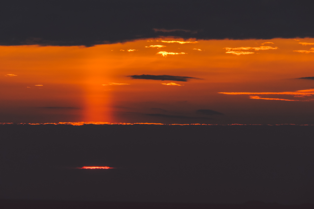 sunset Lofoten Norway midnight sun