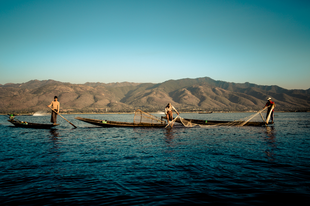Myanmar Inle lake