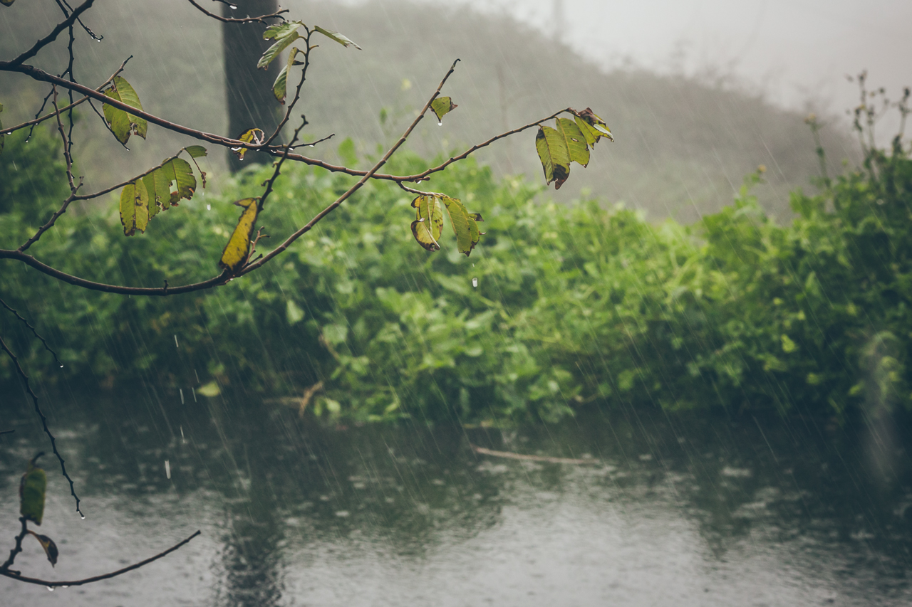 heavy rain on Madeira island