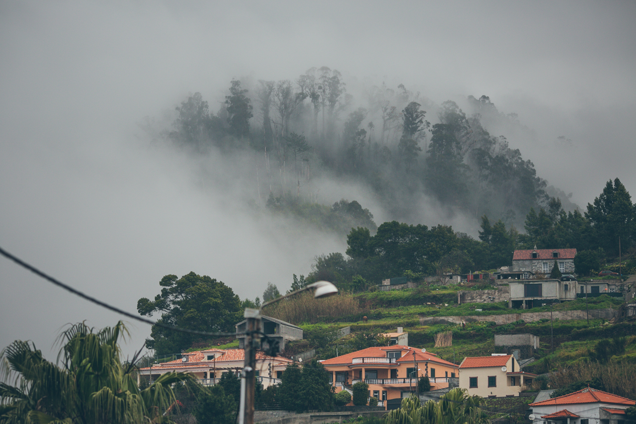 foggy day on Madeira