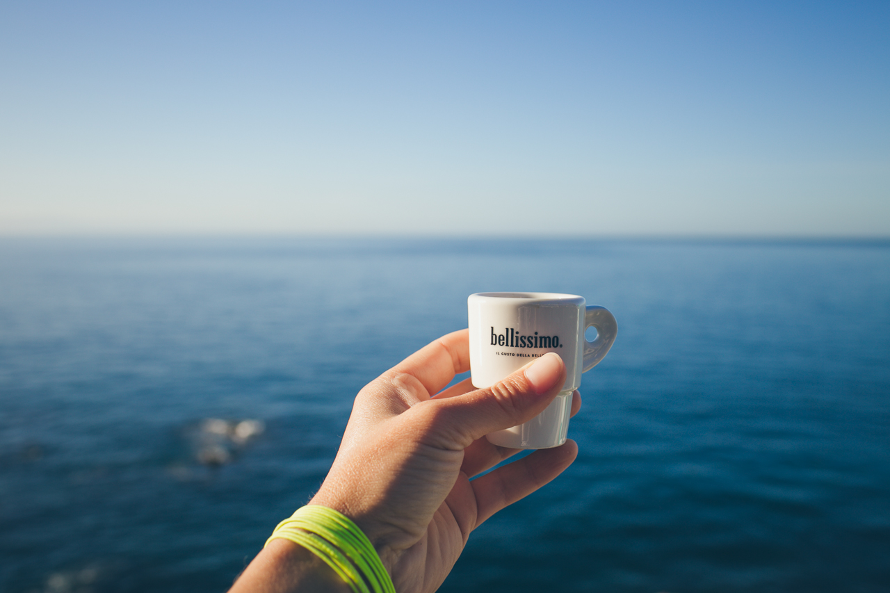 coffe over the ocean