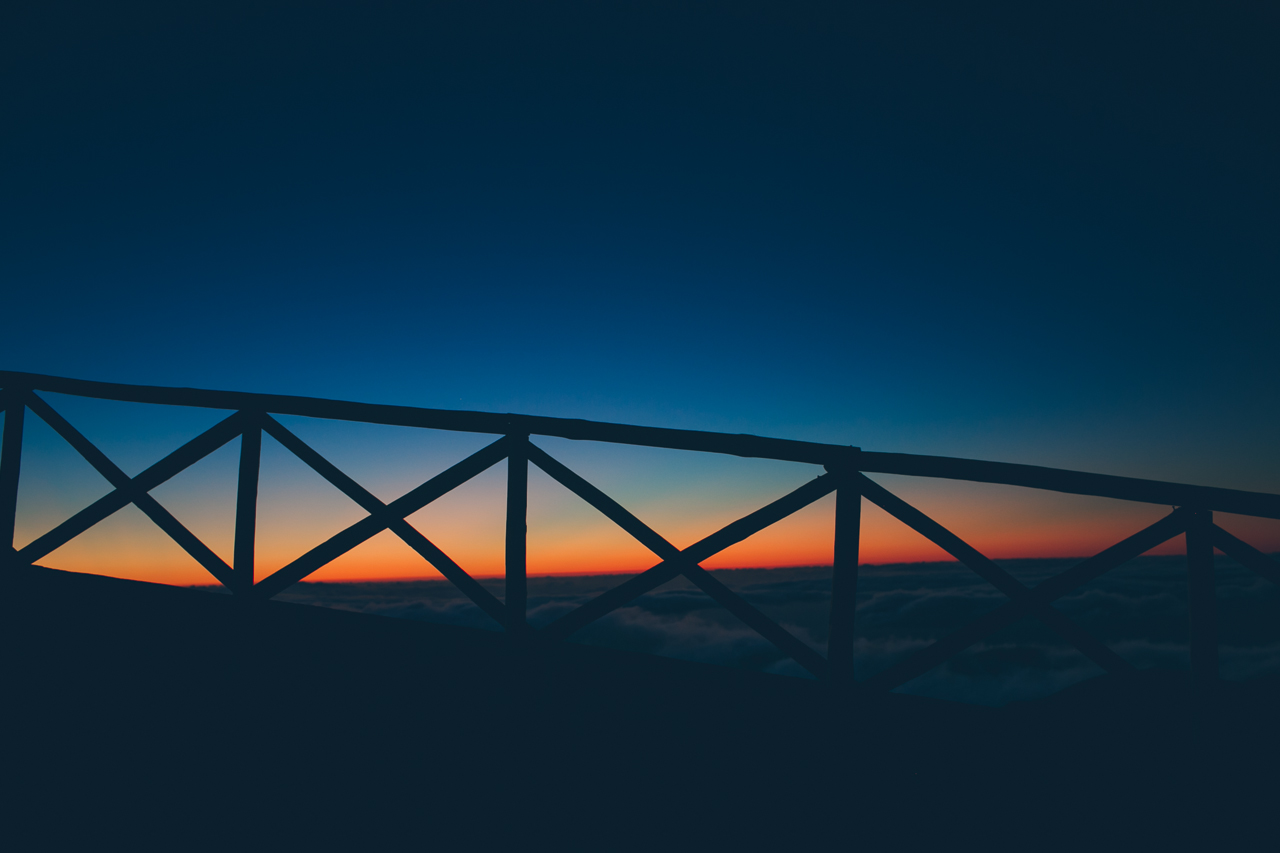 sunrise over Pico do Arieiro Madeira