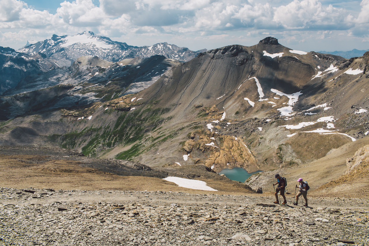 trekking in Switzerland