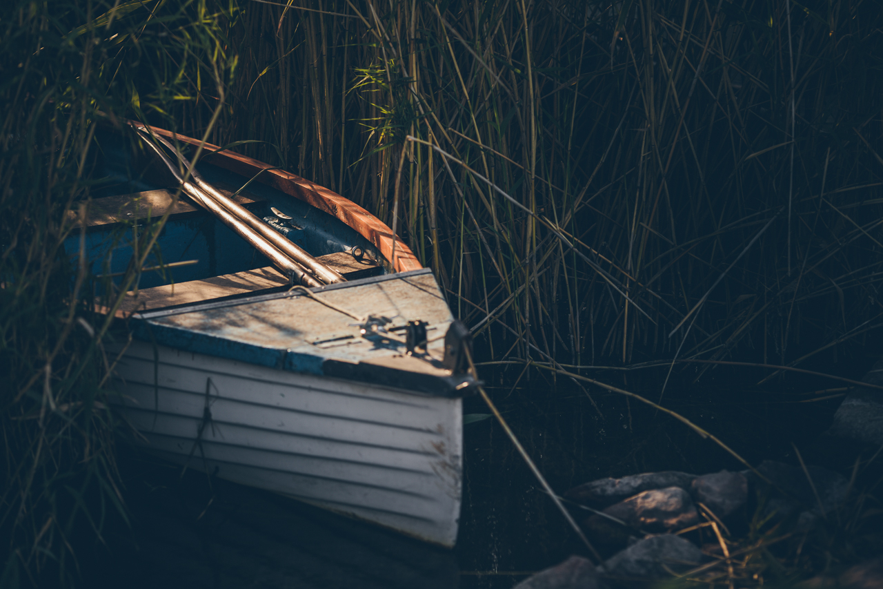 boat at Lake Balaton